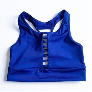 Victoria’s Secret Blue Cut Out Sports Bra
